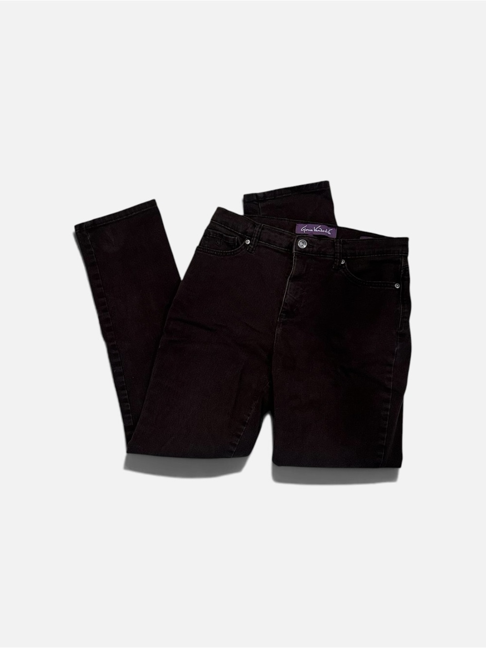 Gloria Vanderbilt Women’s Chocolate Brown Straight Leg Jeans